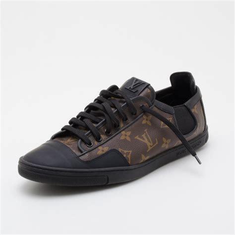 louis vuitton slalom sneaker black|Louis Vuitton ladies sneakers.